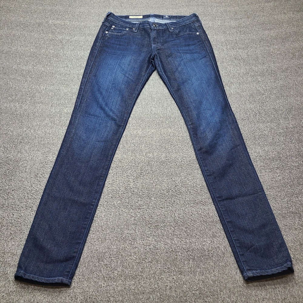 AG Adriano Goldschmied The Legging Super Skinny Jeans Dark Wash Women‎ Size 27R